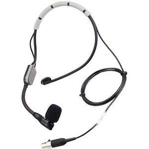 Shure SM35-XLR Performance Headset-condensatormicrofoon, incl. windscherm met Snap-Fit houder en inline XLR-voorversterker