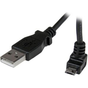 StarTech.com 1 m micro USB-kabel - A-naar-micro-B met opwaartse hoek