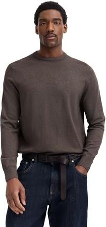 Bugatti - Herentrui - Ronde Hals - Kasjmier - Regular Fit