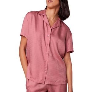 Triumph Dames Silky Sensuality J Shirt 01 Pajama Top, Peach Blossom, 40, peach blossom, 40