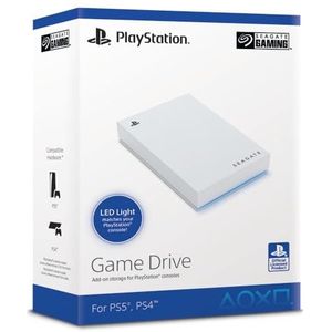 Seagate Game Drive for PS4/PS5, 5 TB, externe SSD, 2.5"", USB 3.0, officieel gelicentieerd, blauwe ledverlichting (STLV5000202)