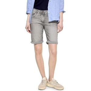 CECIL jeans shorts, Mid Grey Used Wash, 29W