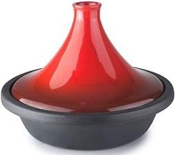 IBILI - Tajine H-Class - Gietijzeren Behuizing en Deksel van Keramiek - 27 cm - Geschikt voor Inductie