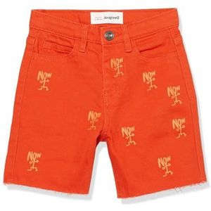 Desigual Jongens Jeans, oranje, 10 Jaar