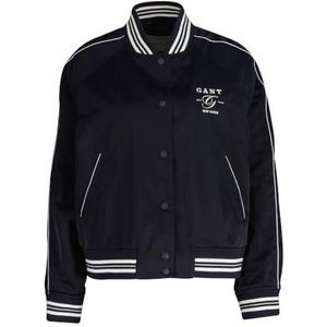 GANT Satijn Varsity jacket, evening blue, M