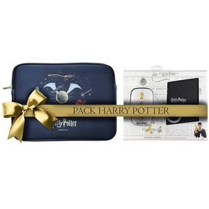 WONDEE Harry Potter Geschenkset, universele beschermhoes 27,9 cm (11 inch), voor tablets/iPad + muis en muismat met Harry Potter-fans, officieel Disney-merchandising-product