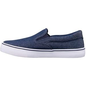 Lugz Clipper sneakers voor heren, marineblauw/wit denim, 40 EU