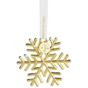 Kerst Gouden Ornamenten Sneeuwvlok