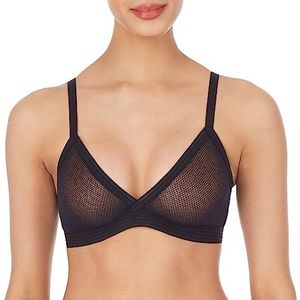 DKNY Bralette, doorschijnend, strepen, voor dames, Zwart, M