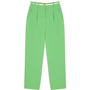 IPEKYOL Klassieke broek voor dames, Groen, 66