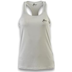 ANDE New Giulia Tanktop voor dames, ademend, voor hardlopen en outdoor, Wit, XS