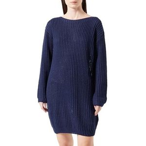 Boline Gebreide damesjurk 81432354, marineblauw, XS/S, marineblauw, XS/S