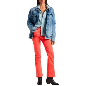 Pepe Jeans Trixie broek voor dames, Rood (krokant rood), 29W / 30L