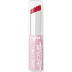 Wet n Wild Cloud Pout Soft Blur Matte Lipstick, Matte Lipstick met Niet-uitdrogende en Langhoudende Formule, Lichtgewicht en Hydraterend, Little Red Rosette