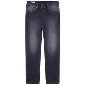 PEPE JEANS - Slim Jeans - Zwart - Katoen