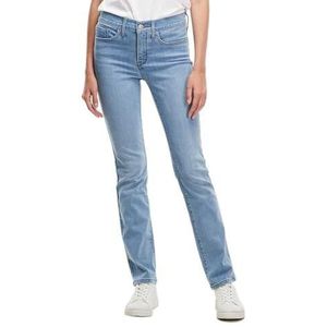 Levi's dames Jeans 314 Shaping Straight, Lapis Sense, 25W / 30L