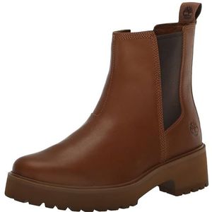 Timberland Carnaby Cool Basic Chelsea Boot voor dames, Saddle, 42 EU