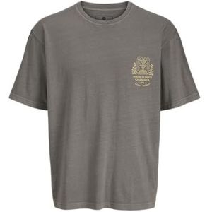 Jack & Jones - Jprblumanson Ss Tee - T-shirt - Grijs