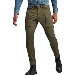 G-Star Raw heren Broek Zip Pocket 3d Skinny Cargo,groen (Dark Olive C105-c744),28W / 32L