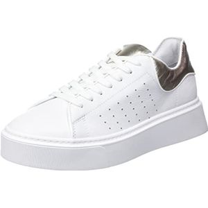 HIP Shoe Style for Women Dames HIP Donna D1803 Sneaker, gebroken wit, 38 EU, off-white, 38 EU