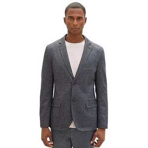 TOM TAILOR Herenblazer, 34045 - Grey Melange Structure, 56