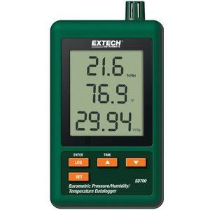 Extech SD700 Luchtdruk-, vochtig- en temperatuur-logger, 1 stuk