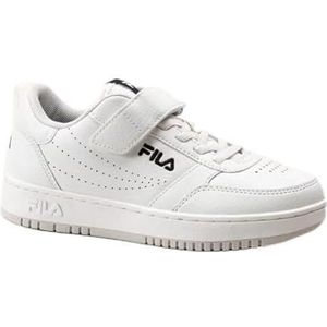 FILA Rega Velcro Kids Sneakers voor kinderen, uniseks, wit, 34 EU Weit