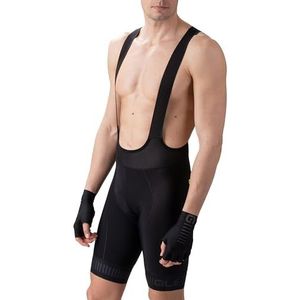 Alé Cycling Heren PRR Strada Bib Shorts, Zwart/Houtskoolgrijs, XXL