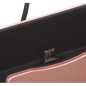 Oplaadstation voor Xiaomi Redmi Go Smartphone Micro USB-houder oplader kantoor (roze)