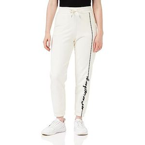 Armani Exchange Signature Logo French Terry Sweatpants voor dames, ISO, M