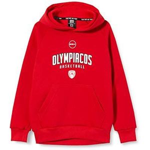 Gepaworld SA Olympiacos sweatshirt, uniseks, kinderen, rood, 8 stuks