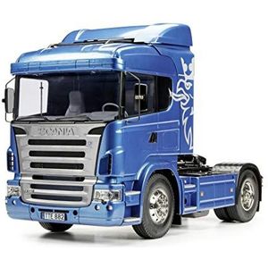 TAMIYA 56318 1:14 Scania R470 Highline 4x2 BS, kit om te monteren, RC truck, afstandsbediening, truck, vrachtwagen, constructie speelgoed, modelbouw, knutselen