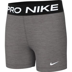 Nike Meisjesshorts G Np Df 5In Short, Carbon Heather/White, FB1081-091, S
