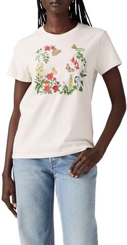 Levi's - The Perfect Tee - T-shirt - Rose Garden - Met Bloemenprint