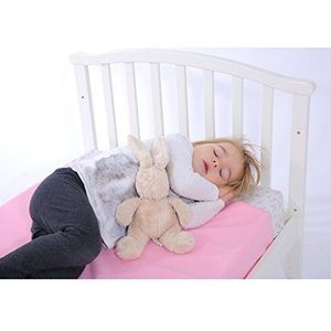 KisKise waterdichte matrasoplegger Soft'N Dry Rosa, maat L