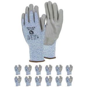 TK Gloves Shark Blue 12 paar snijvaste, gebreide handschoenen van ultrasterke polyethyleenvezels (HPPE) (9)