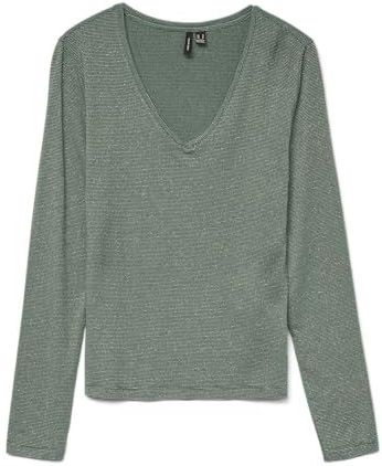 Vero Moda - LAVA - Shirt - Gestreept - Regular Fit - Lange Mouwen - Viscosemix