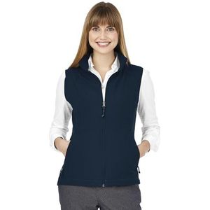 Charles River Apparel Pack-N-Go Vest for Women - Lightweight Casual Outerwear, Comfortable Stretch Vest with Zipper Closure & Pockets (Navy/3XL)