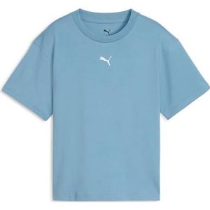ESS Boxy Tee G Cool Blauw