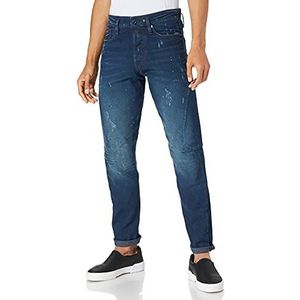 G-Star Raw Jeans heren Scutar 3D Slim Tapered,Blauw (Worn in Taint Sestroyed 9657-c270),31W / 34L