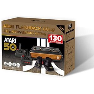 AT Games Atari Flashback Gold Special Edition 50e verjaardag - Retro gameconsole AR3080 zwart