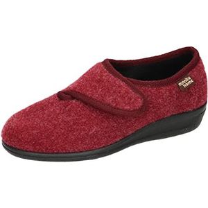 Manitu Home Dames 340026-41 huisschoen, rood, 38 EU