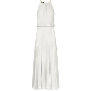 APART Fashion plisséjurk, Crème, 34