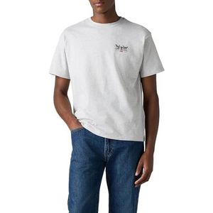 Levi's - 87373-0256 - Grafisch T-shirt - Wit - Katoen - Korte Mouwen