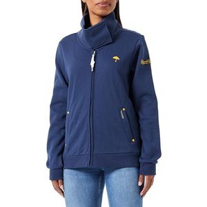 yuka Dames sweatjack 34624840-YU01, marineblauw, L, marineblauw, L