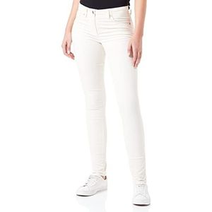 TOM TAILOR Dames Alexa Slim fluwelen broek 1034190, 28130 - Soft Buttercream, 34W / 30L