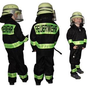 Brandweeruniform voor kinderen, mt. 104