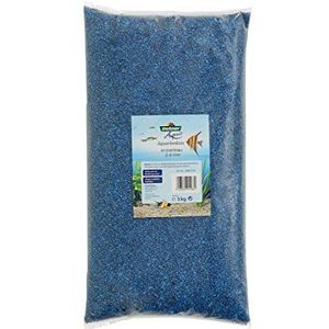 Dehner Aqua Aquarienkies, korrel 2-4 mm, 5 kg, gentiaanblauw