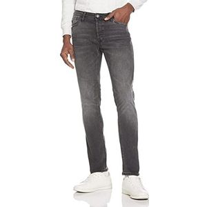 JACK & JONES Slim fit jeans voor heren Glenn ORIGINAL AM 817, zwart denim 1, 27