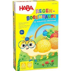 Regenbogenraupe: Ein farbenfroher Würfelspaß
